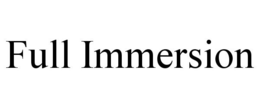 FULL IMMERSION trademark