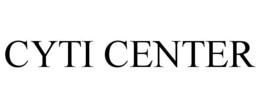 CYTI CENTER trademark