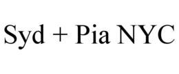SYD + PIA NYC trademark