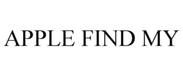APPLE FIND MY trademark