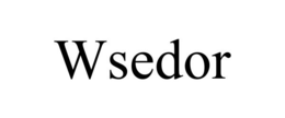 WSEDOR trademark