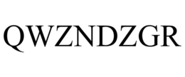 QWZNDZGR trademark