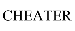 CHEATER trademark