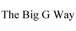 THE BIG G WAY trademark