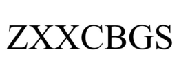 ZXXCBGS trademark