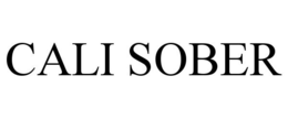 CALI SOBER trademark