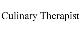 CULINARY THERAPIST trademark