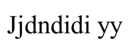 JJDNDIDI YY trademark