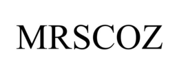 MRSCOZ trademark