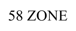 58 ZONE trademark
