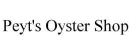 PEYT'S OYSTER SHOP trademark