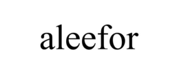 ALEEFOR trademark