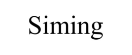 SIMING trademark