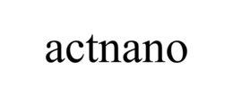 ACTNANO trademark