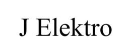 J ELEKTRO trademark