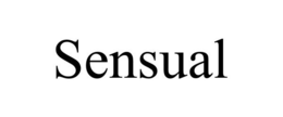 SENSUAL trademark