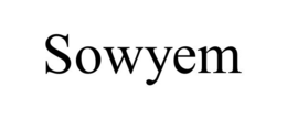 SOWYEM trademark