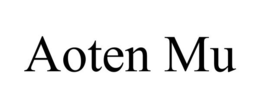 AOTEN MU trademark