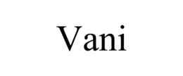 VANI trademark