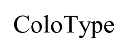 COLOTYPE trademark