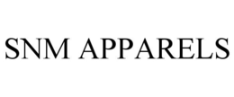SNM APPARELS trademark