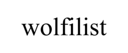 WOLFILIST trademark