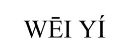 WEI YÍ trademark