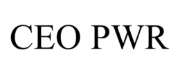 CEO PWR trademark