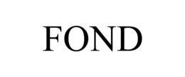 FOND trademark