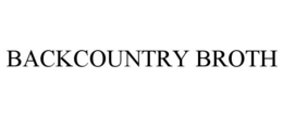 BACKCOUNTRY BROTH trademark