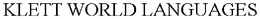 KLETT WORLD LANGUAGES trademark