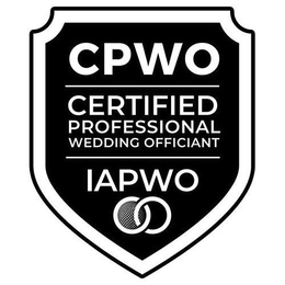 CPWO CERTIFIED PROFESSIONAL WEDDING OFFICIANT IAPWO trademark