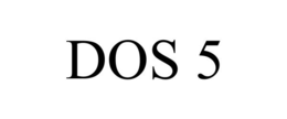 DOS 5 trademark