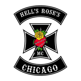 HELL'S ROSE'S MC CHICAGO trademark
