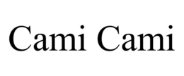 CAMI CAMI trademark