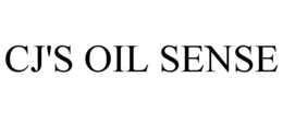 CJ'S OIL SENSE trademark