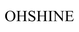 OHSHINE trademark
