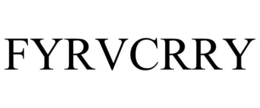 FYRVCRRY trademark