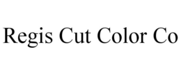 REGIS CUT COLOR CO trademark