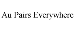 AU PAIRS EVERYWHERE trademark