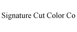 SIGNATURE CUT COLOR CO trademark