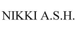 NIKKI A.S.H. trademark