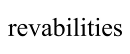 REVABILITIES trademark