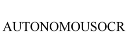 AUTONOMOUSOCR trademark