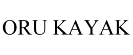 ORU KAYAK trademark