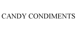 CANDY CONDIMENTS trademark
