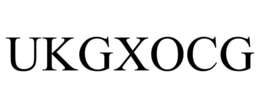 UKGXOCG trademark