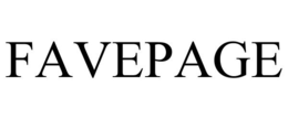 FAVEPAGE trademark