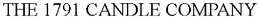 THE 1791 CANDLE COMPANY trademark