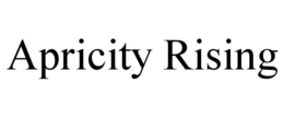 APRICITY RISING trademark